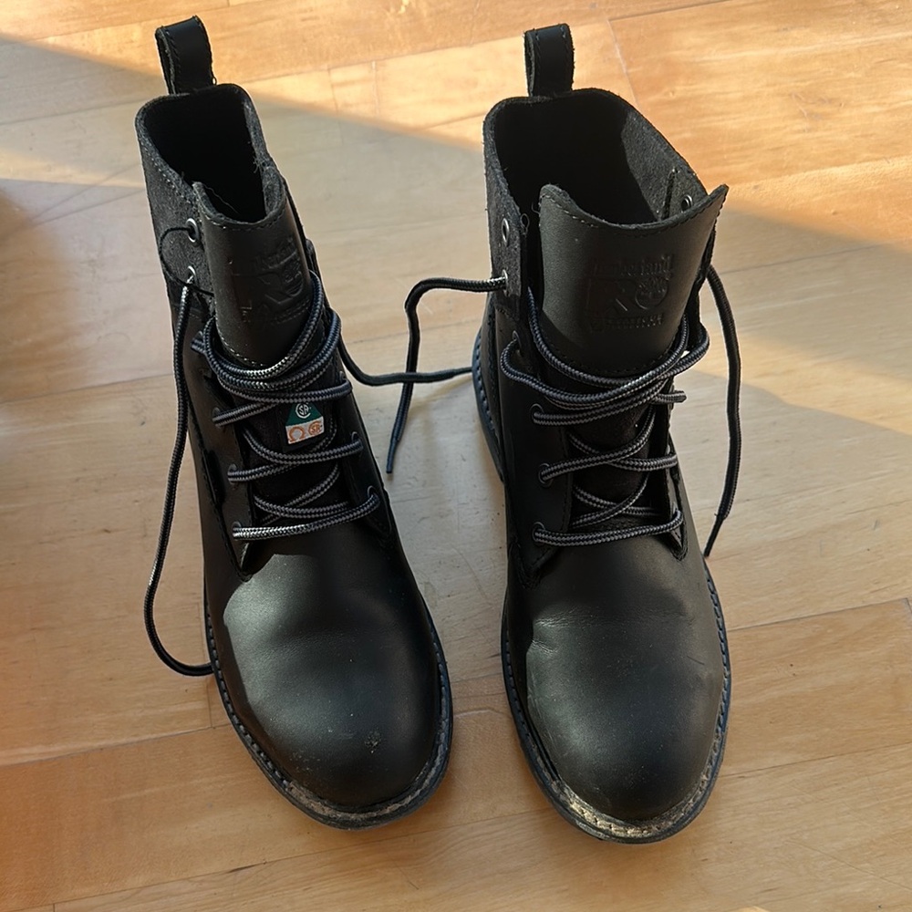 Timberland Black Boots Durable Outdoor Footwear